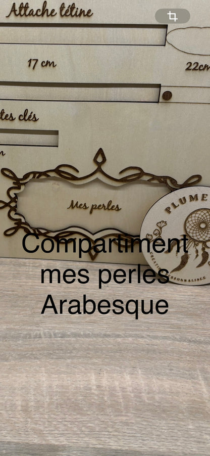 Planche gabarit attache tétine