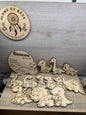 Carte étape dinosaures