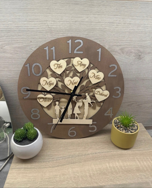 horloge arbre de vie